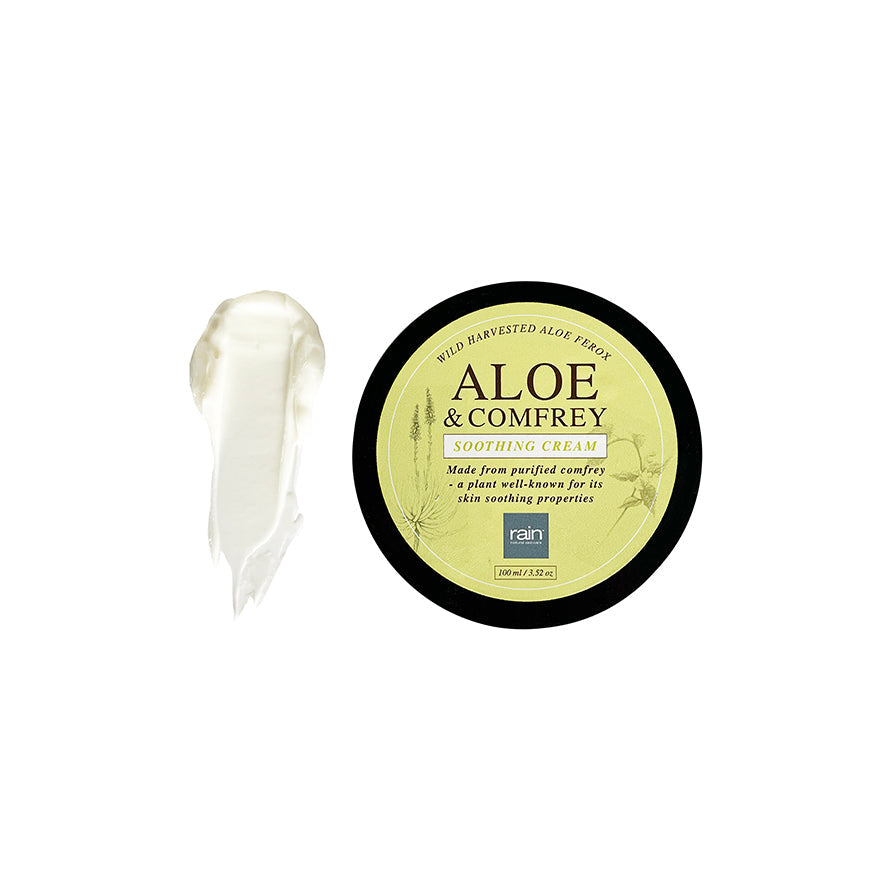 
                      
                        aloe & comfrey cream
                      
                    