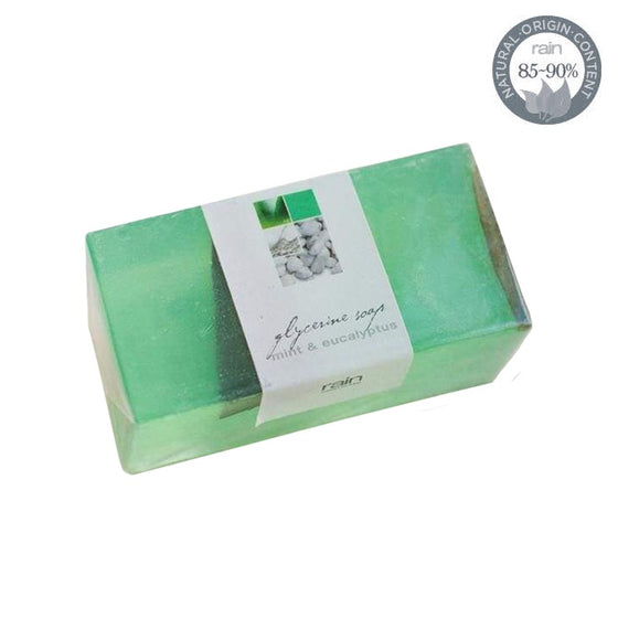 soap - glycerin wedge mint & eucalyptus