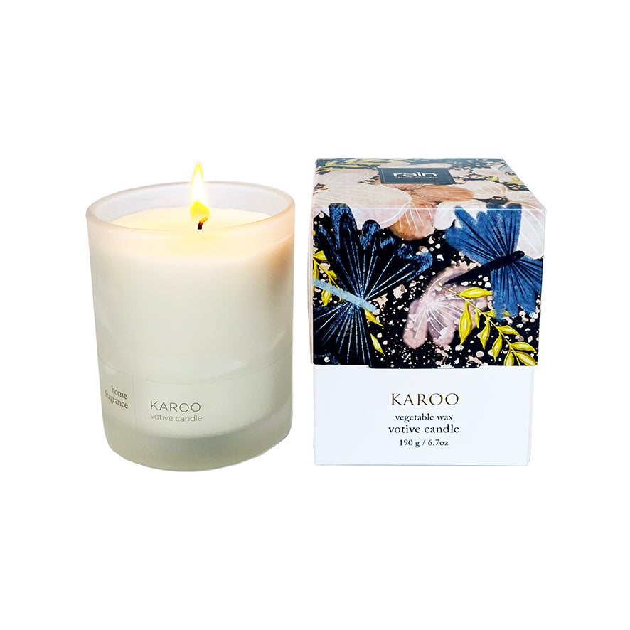 festive votive candle - karoo