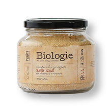  biologie purifying mustard & ginger bath soak