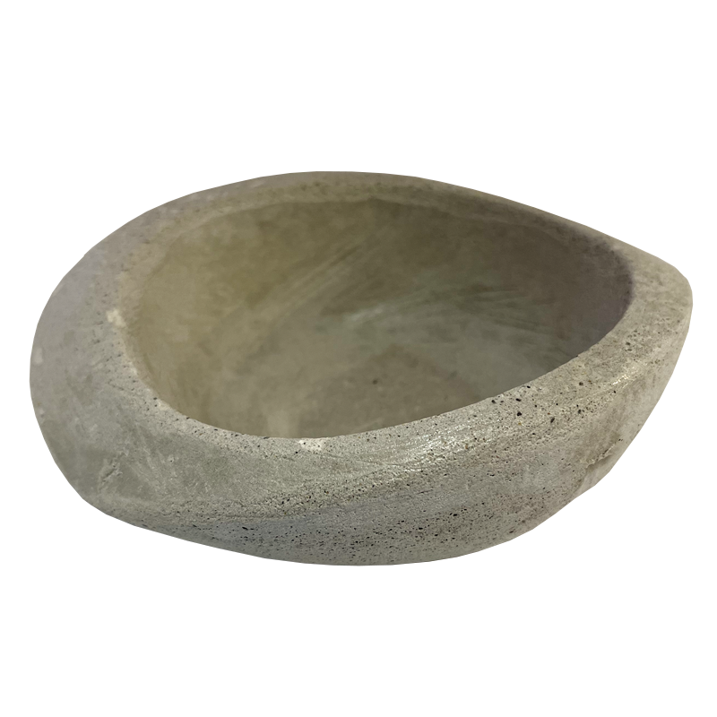 bowl salt grey