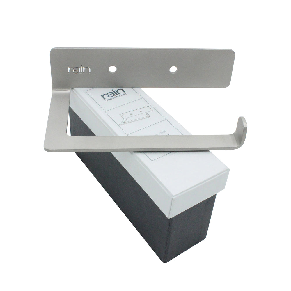 Toilet roll holder steel