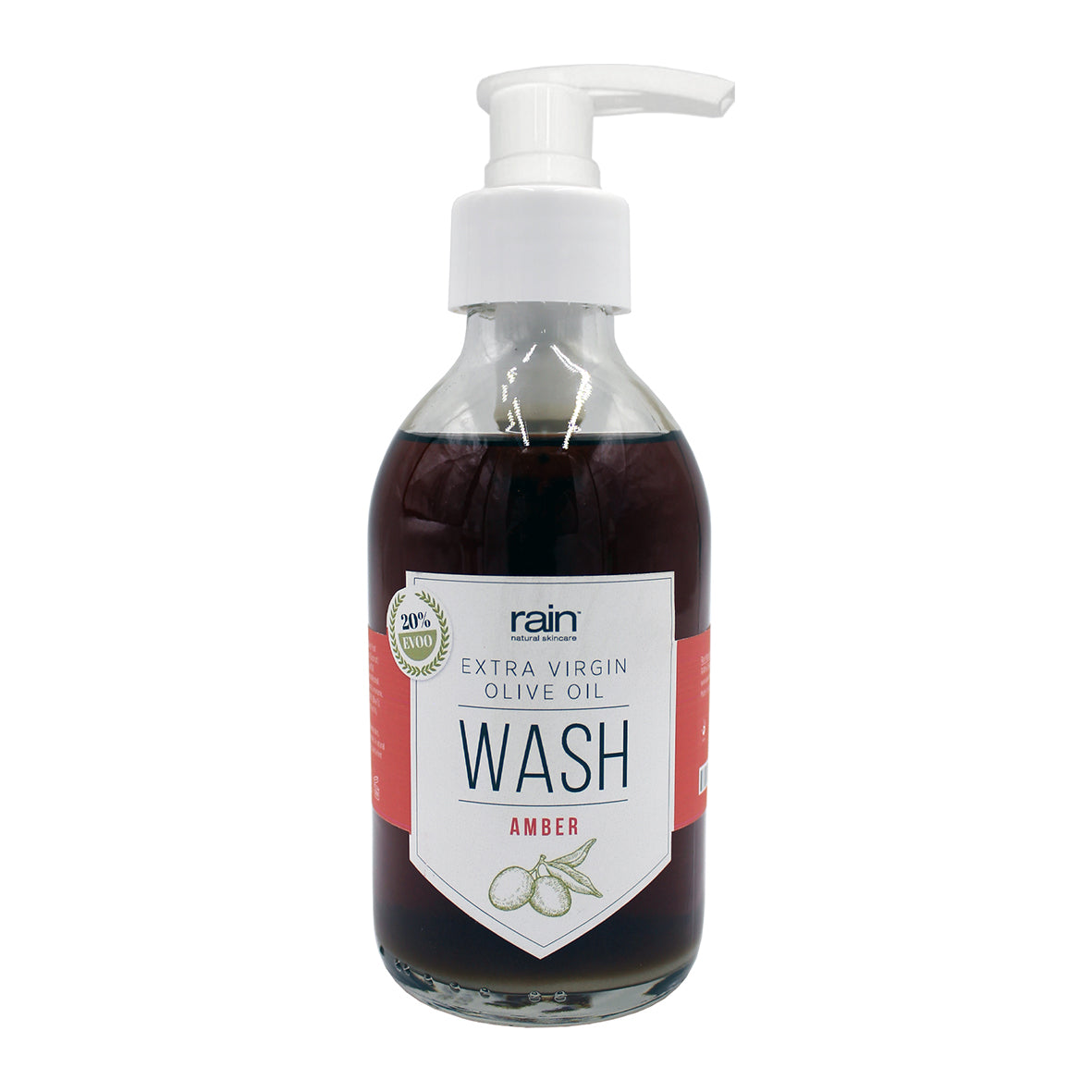 natural castile olive wash amber