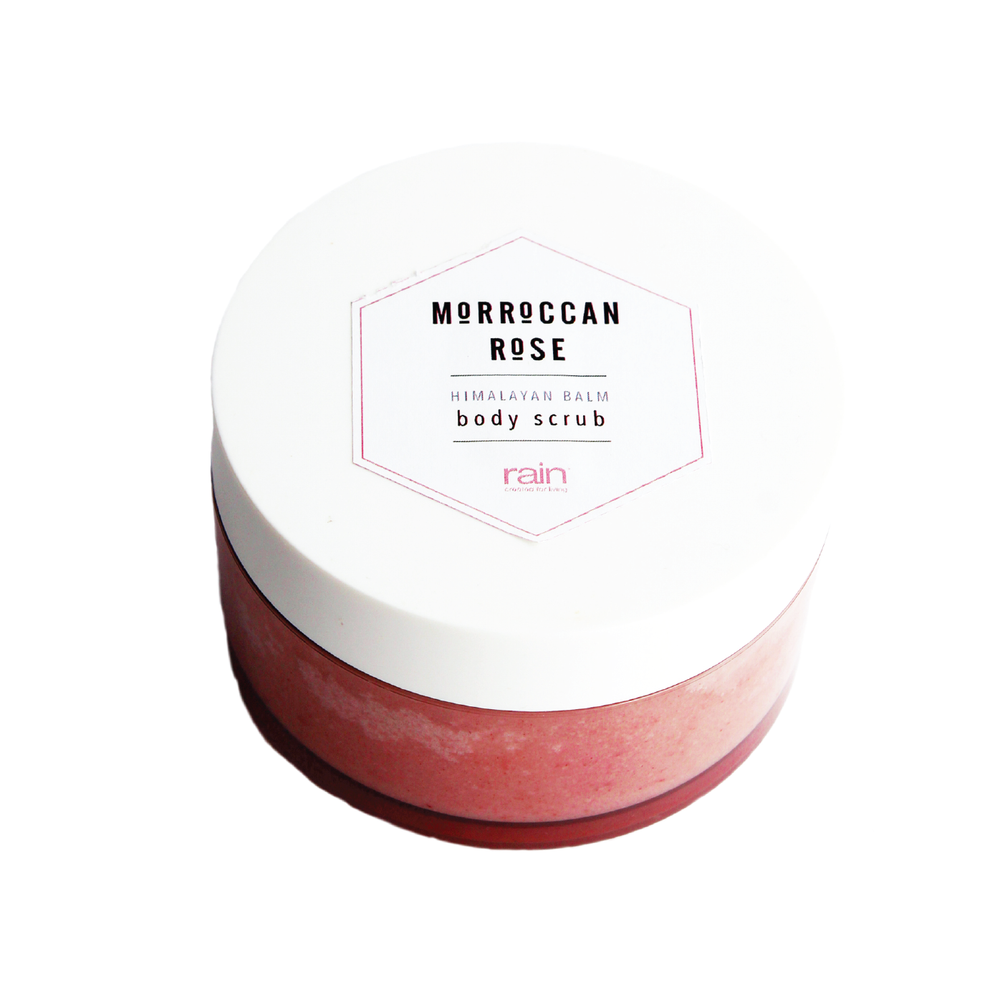 moroccan rose himalayan body scrub