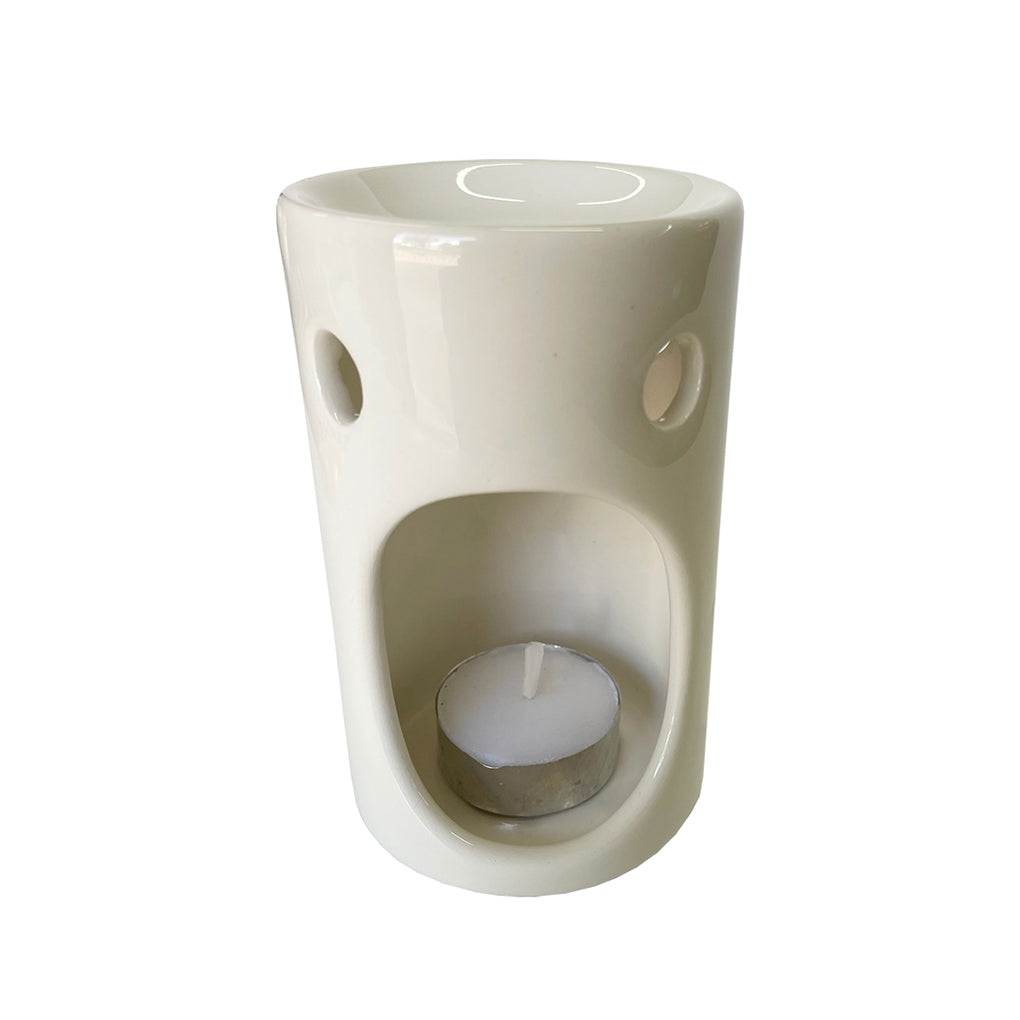 oil burner - tall white