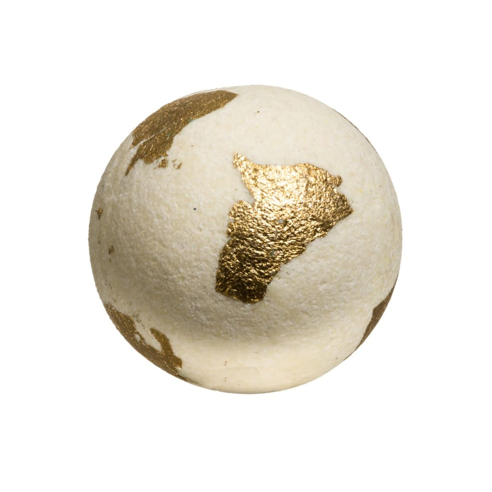 bath bomb cleopatra's gold & milk bath